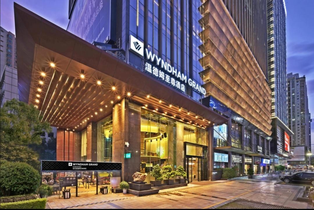 Shenzhen Futian Wyndham Grand Hotel Exterior foto